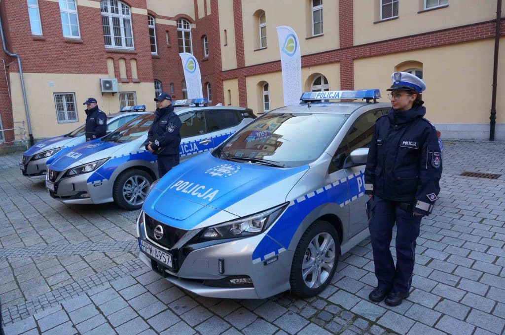 Samochody elektryczne w zachodniopomorskiej policji