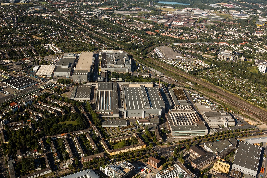 Fabryka Mercedes-Benz w Düsseldorfie