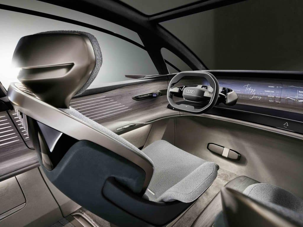 Audi Urbansphere - wnętrze samochodu