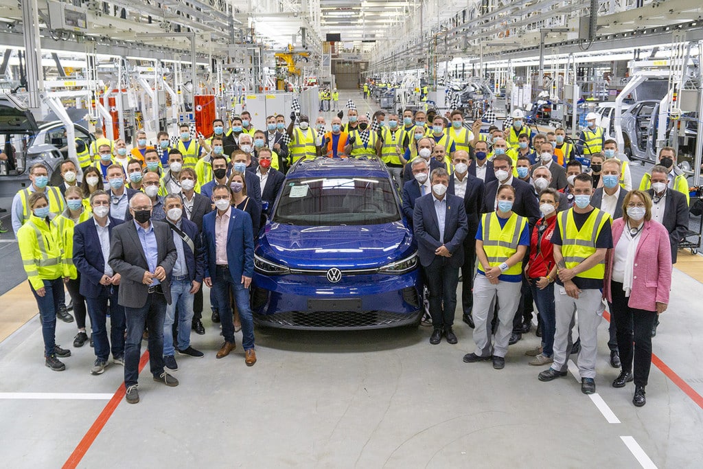 Uruchomienie produkcji Volkswagena ID.4 w fabryce w Emden