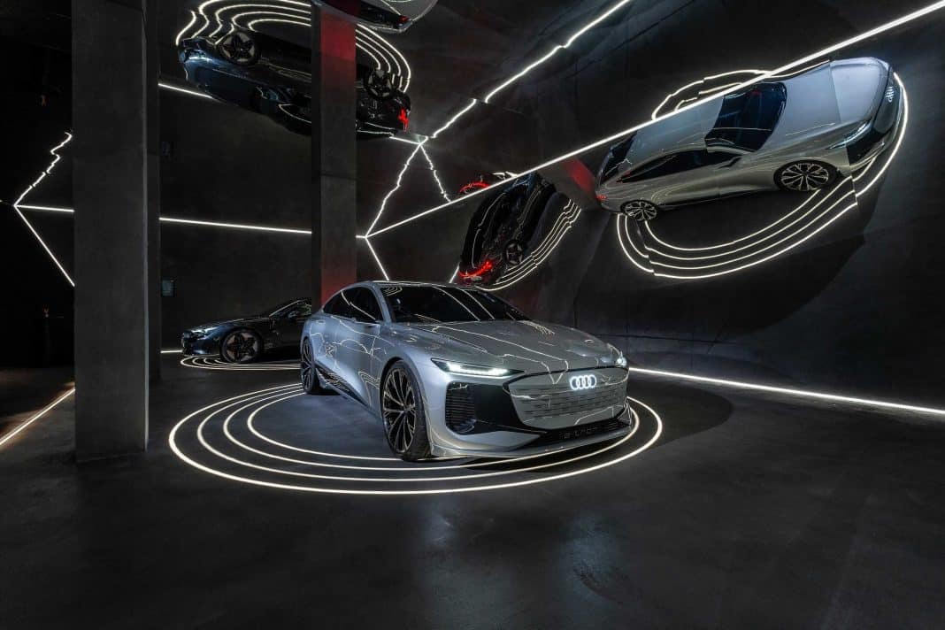 Audi A6 e-tron posiada dwa silniki elektryczne o łącznej mocy 350 kW źródło: Audi