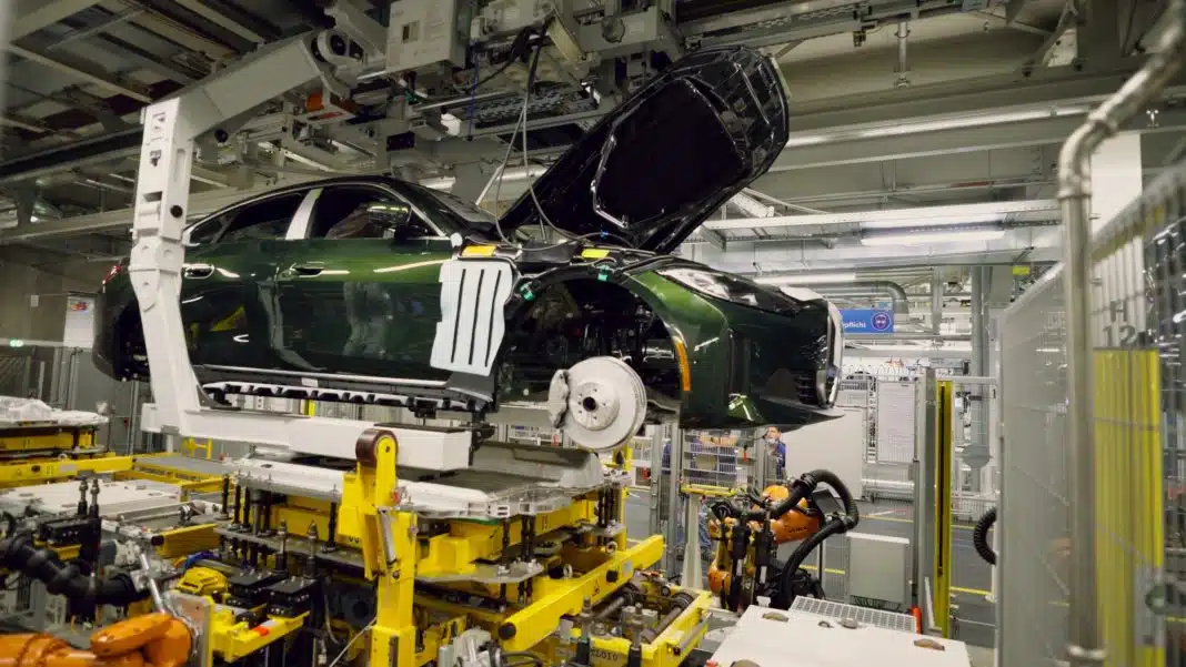 Produkcja samochodów marki BMW w Monachium