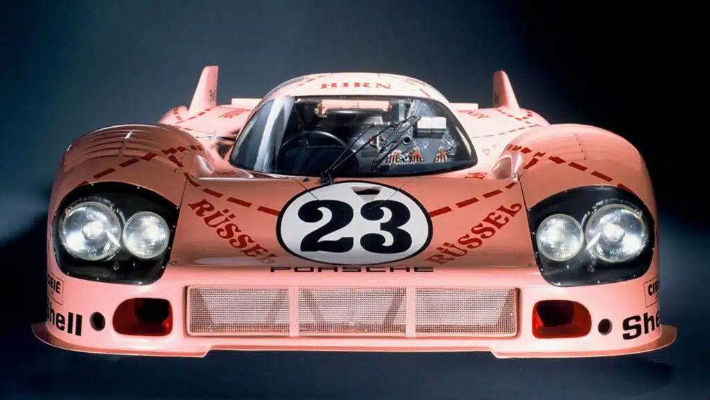 Samochód wyścigowy Porsche 917/20 "Pink Pig" (różowa świnia)