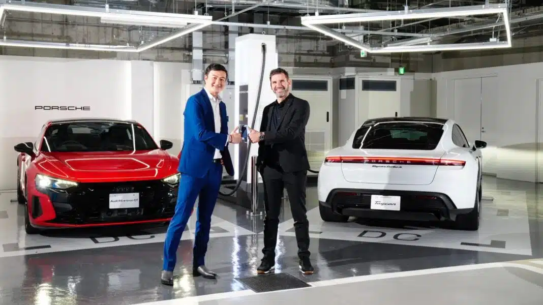 Porsche Japan i Audi Japan zawiązują partnerstwo biznesowe Premium Charging Alliance