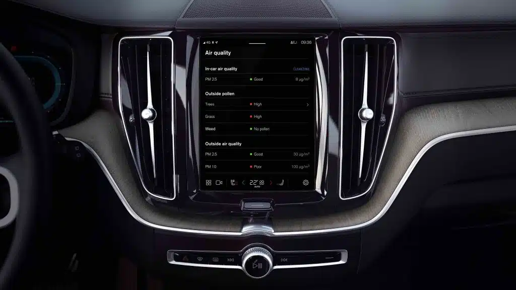Volvo będzie badać i oczyszczać powietrze wewnątrz samochodu