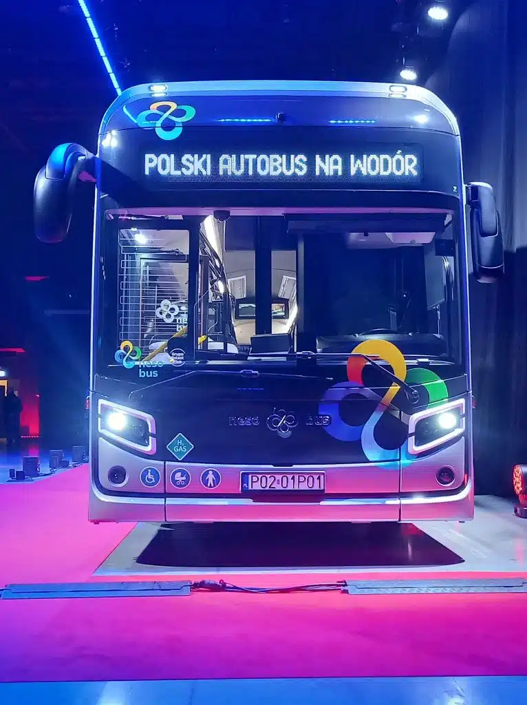 Nesobus - polski autobus wodorowy od Grupy Polsat i ZE PAK