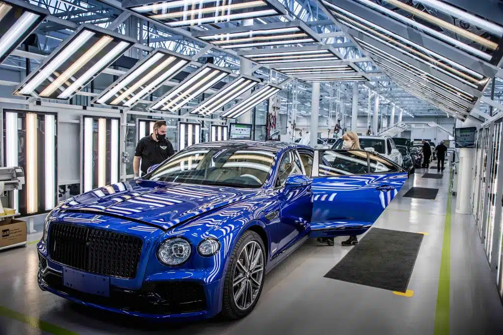 Produkcja samochodów Bentley