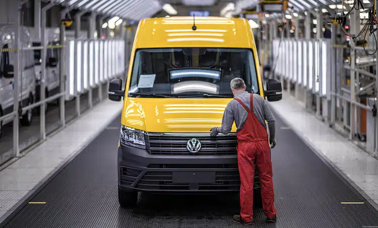 Volkswagen Poznań we Wrześni - produkcja Craftera