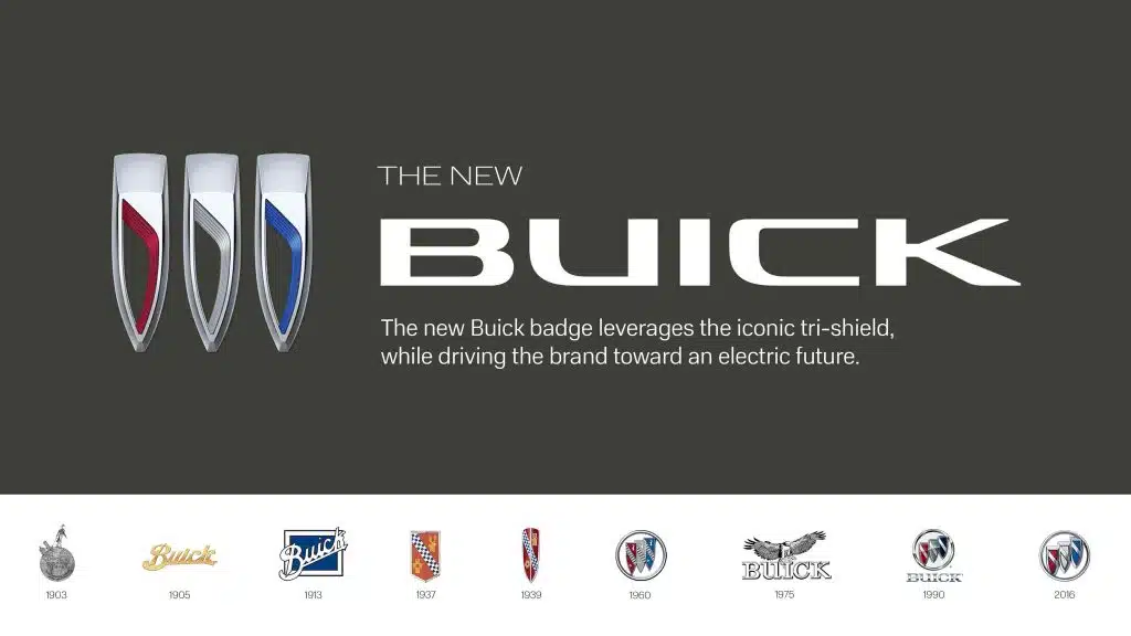 Ewolucja loga marki Buick