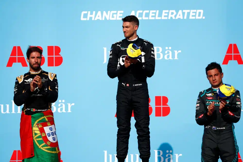 Edoardo Mortara - zwycięzca wyścigu Formuły E w Maroku