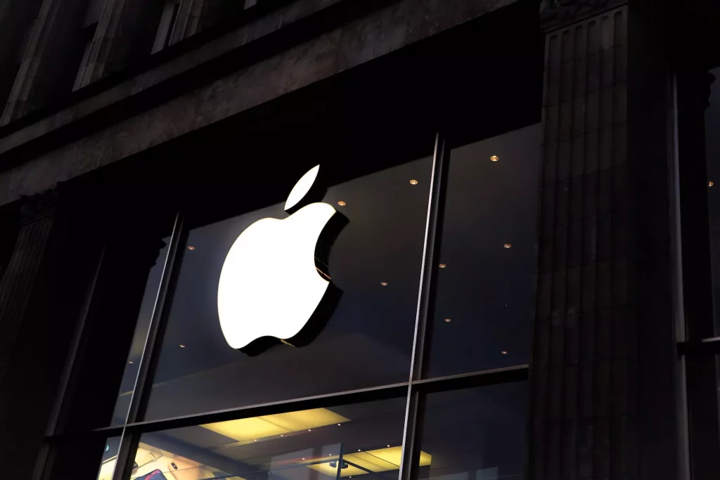 Sklep z logo Apple