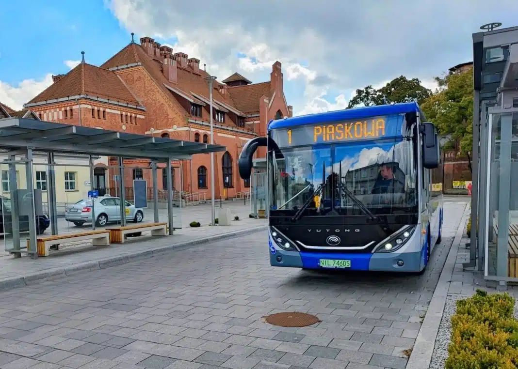 Autobus elektryczny Yutong E8 w Iławie