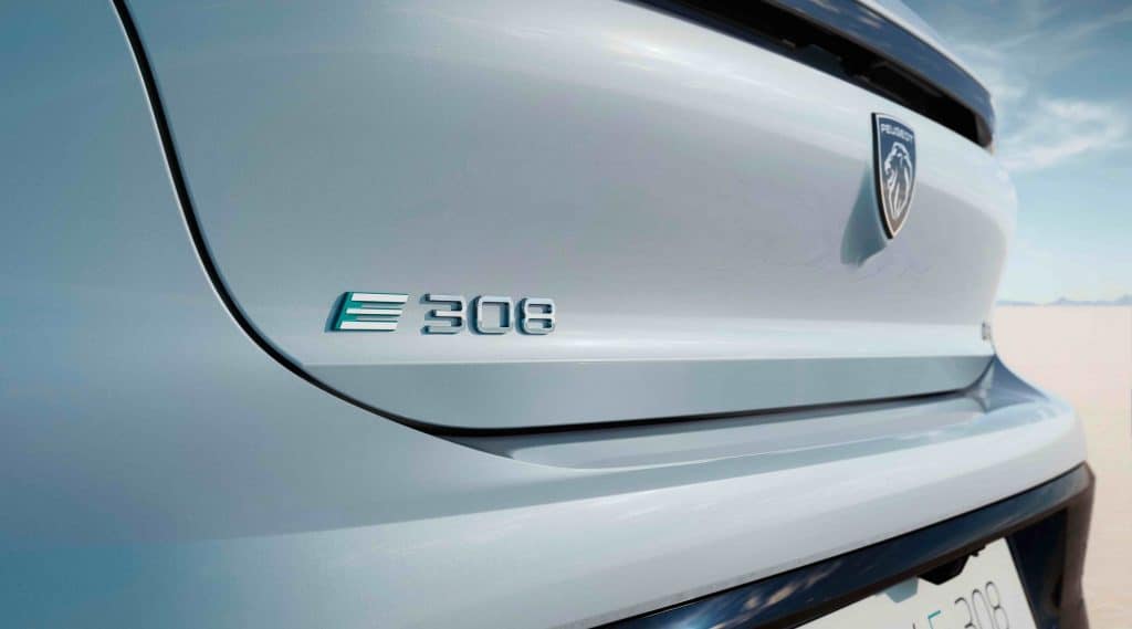 Elektryczny Peugeot e -308