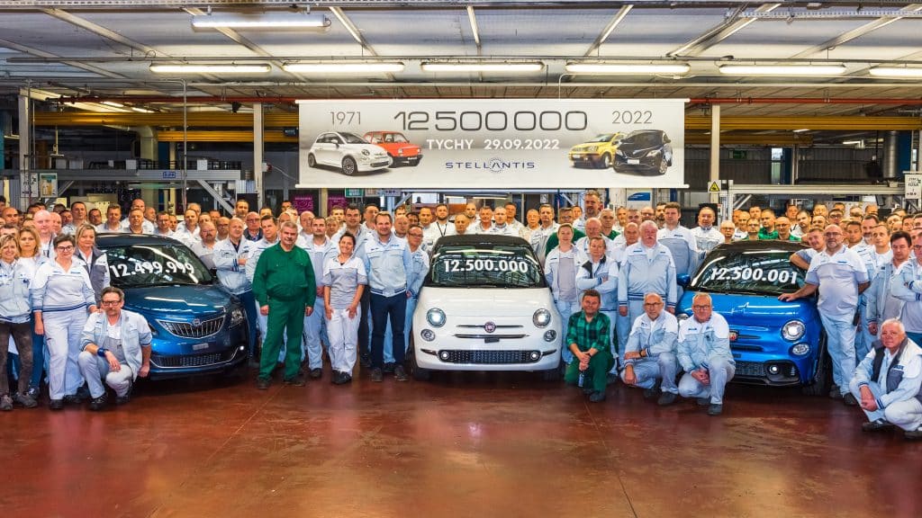 Fabryka Stellantis w Tychach świętuje swój jubileusz. Z linii montażowych fabryki zjechał w ubiegłym tygodniu 12 500 000-ny pojazd