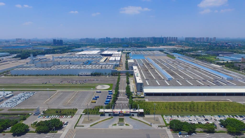 Fabryka Volkswagena w Chengdu