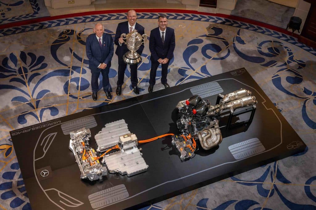 Brytyjski królewski automobilklub wyróżnił układ napędowy Mercedesa-AMG ONE