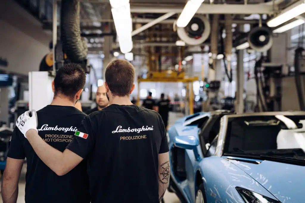 Produkcja samochodów Lamborghini