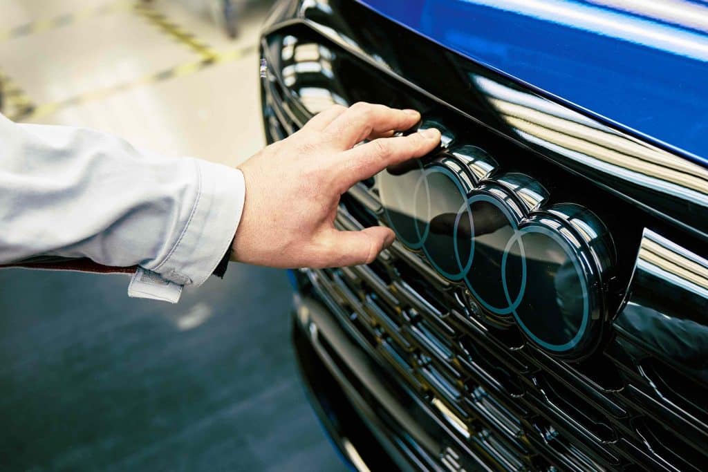 Audi rusza z produkcją modelu elektrycznego Audi Q8 e-tron w Brukseli