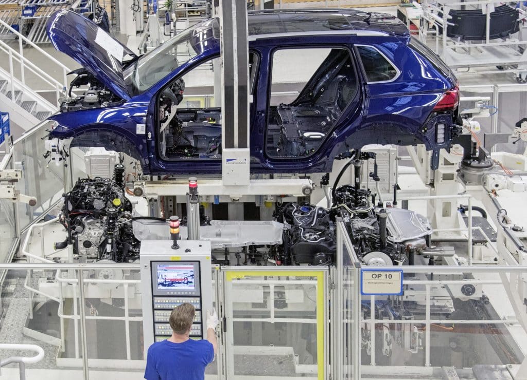 Produkcja samochodów Volkswagena w Wolfsburgu