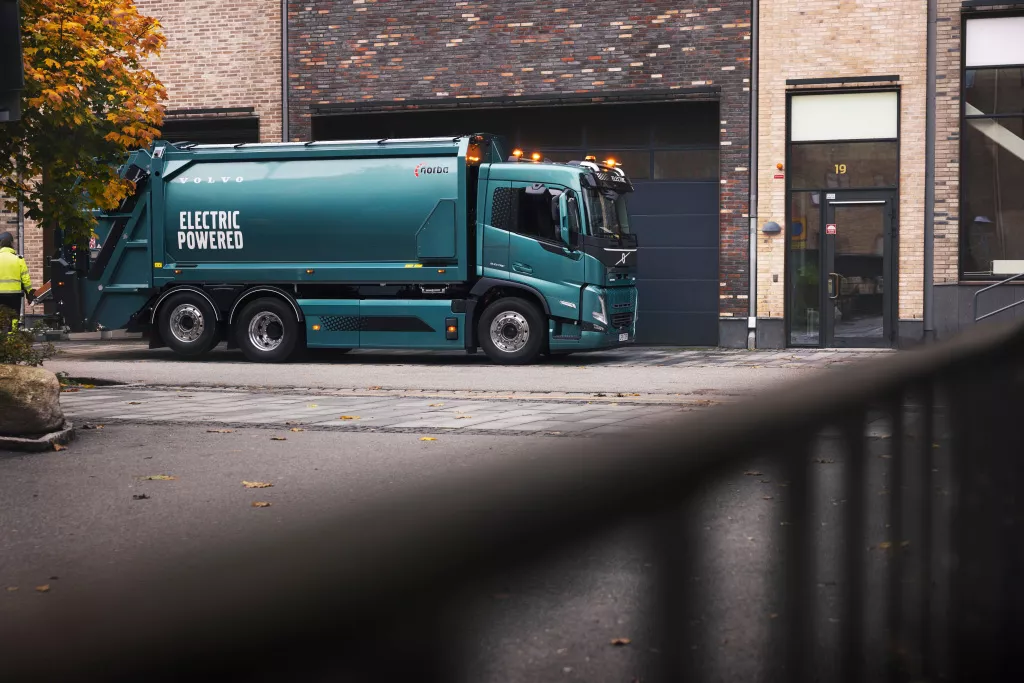 Ciężarówki elektryczne Volvo ze sztywnym podwoziem