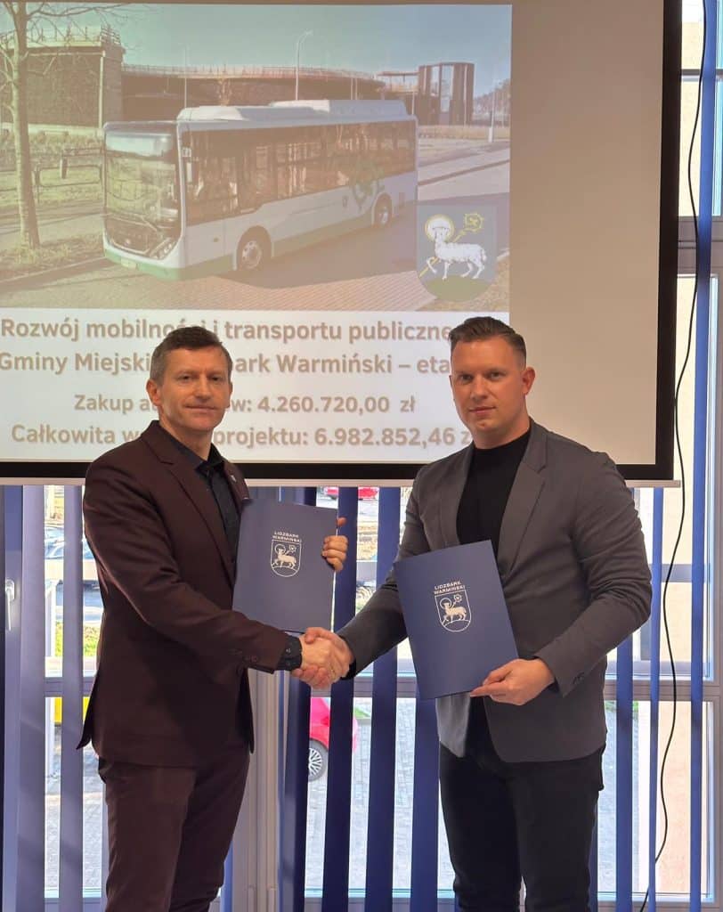 Lidzbark Warmiński dokupił nowe autobusy elektryczne Yutong