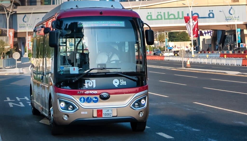 Autobus elektryczny Yutong E7 w Katarze