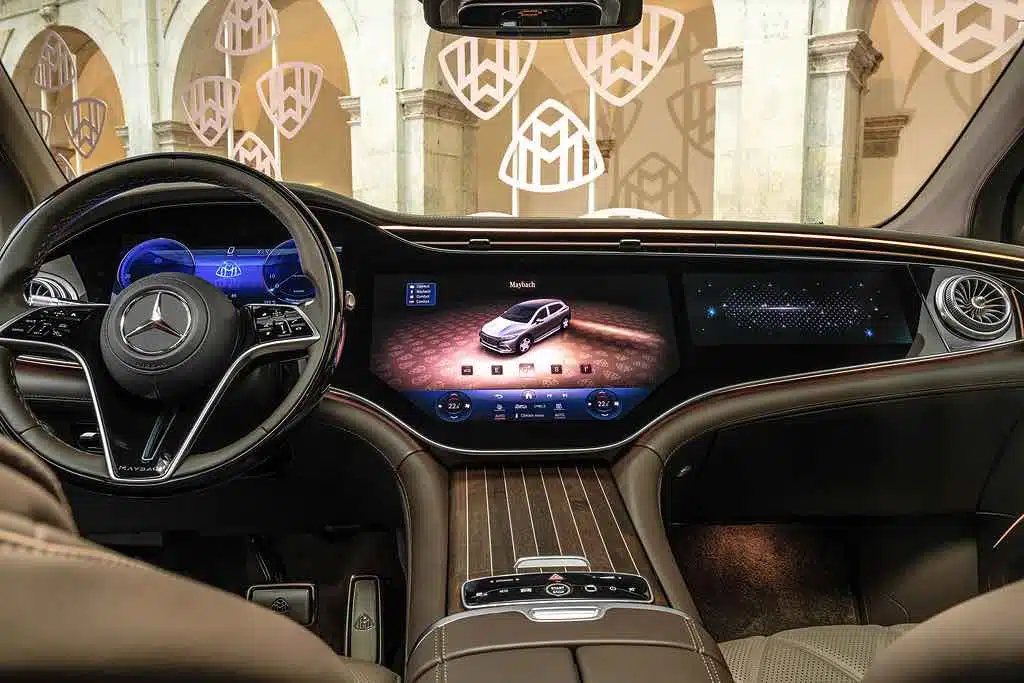 Wnętrze Mercedesa Maybacha EQS SUV