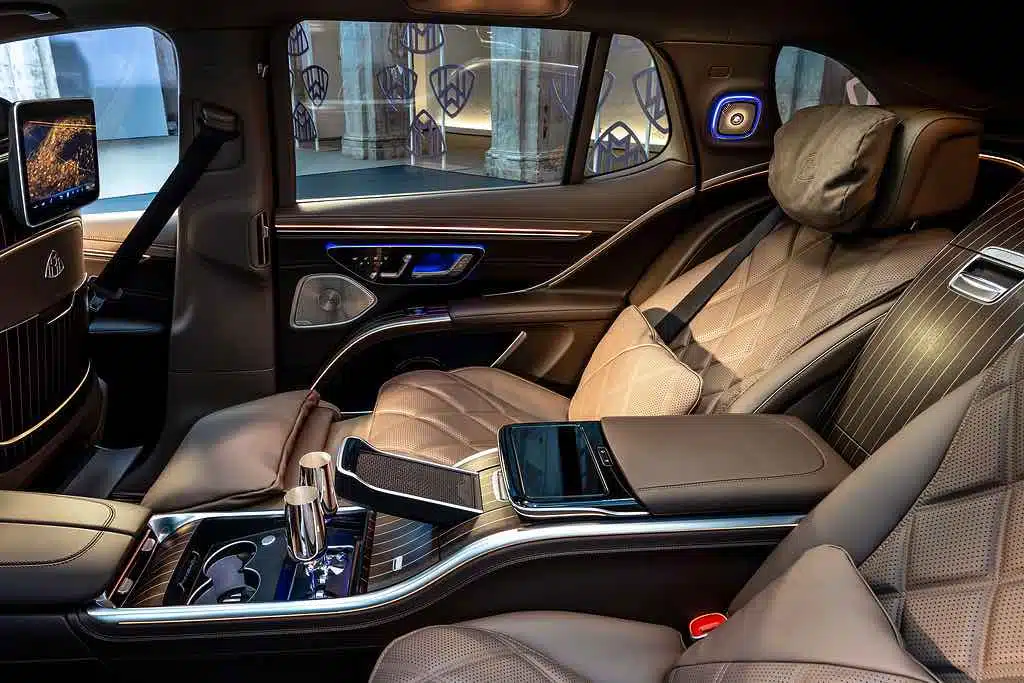 Wnętrze Mercedesa Maybacha EQS SUV
