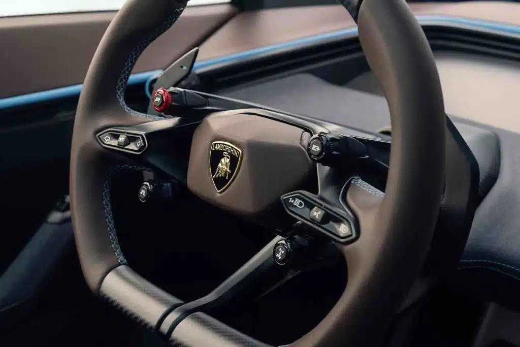 Wnętrze Lamborghini Lanzador