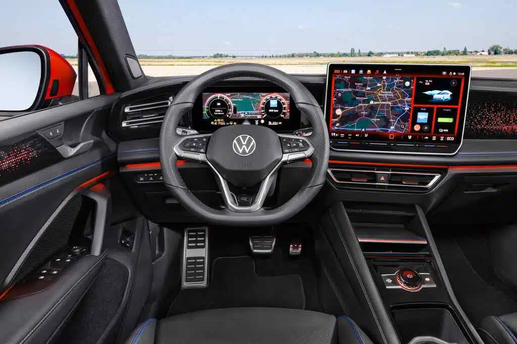 Wnętrze nowego Volkswagena Tiguana
