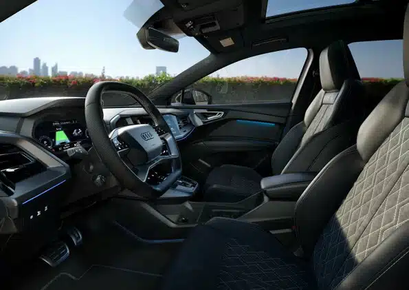 Aktualizacja Audi Q4 e-tron- wnętrze
