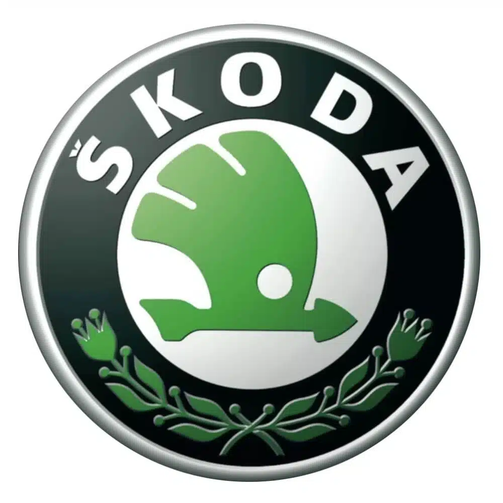 Logo Skody z lat 90-tych