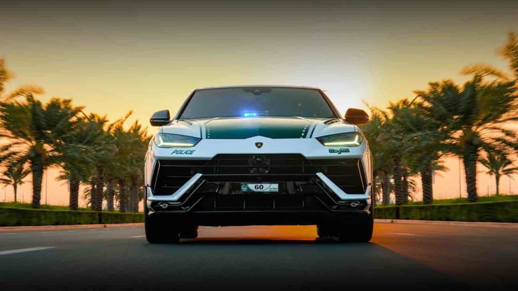 Lamborghini Urus Performante w policji w Dubaju