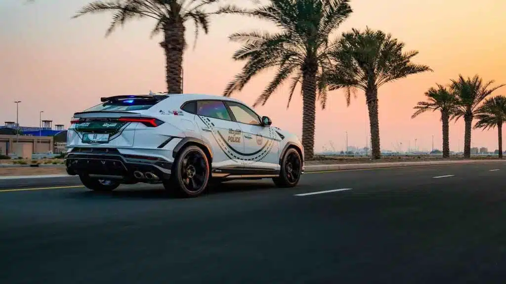 Lamborghini Urus Performante w policji w Dubaju
