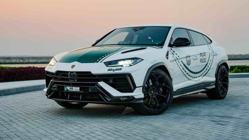 Lamborghini Urus Performante w policji w Dubaju